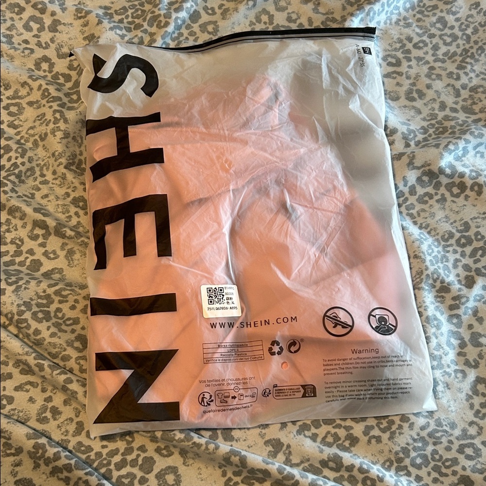 SHEIN Soft Pink Apparel